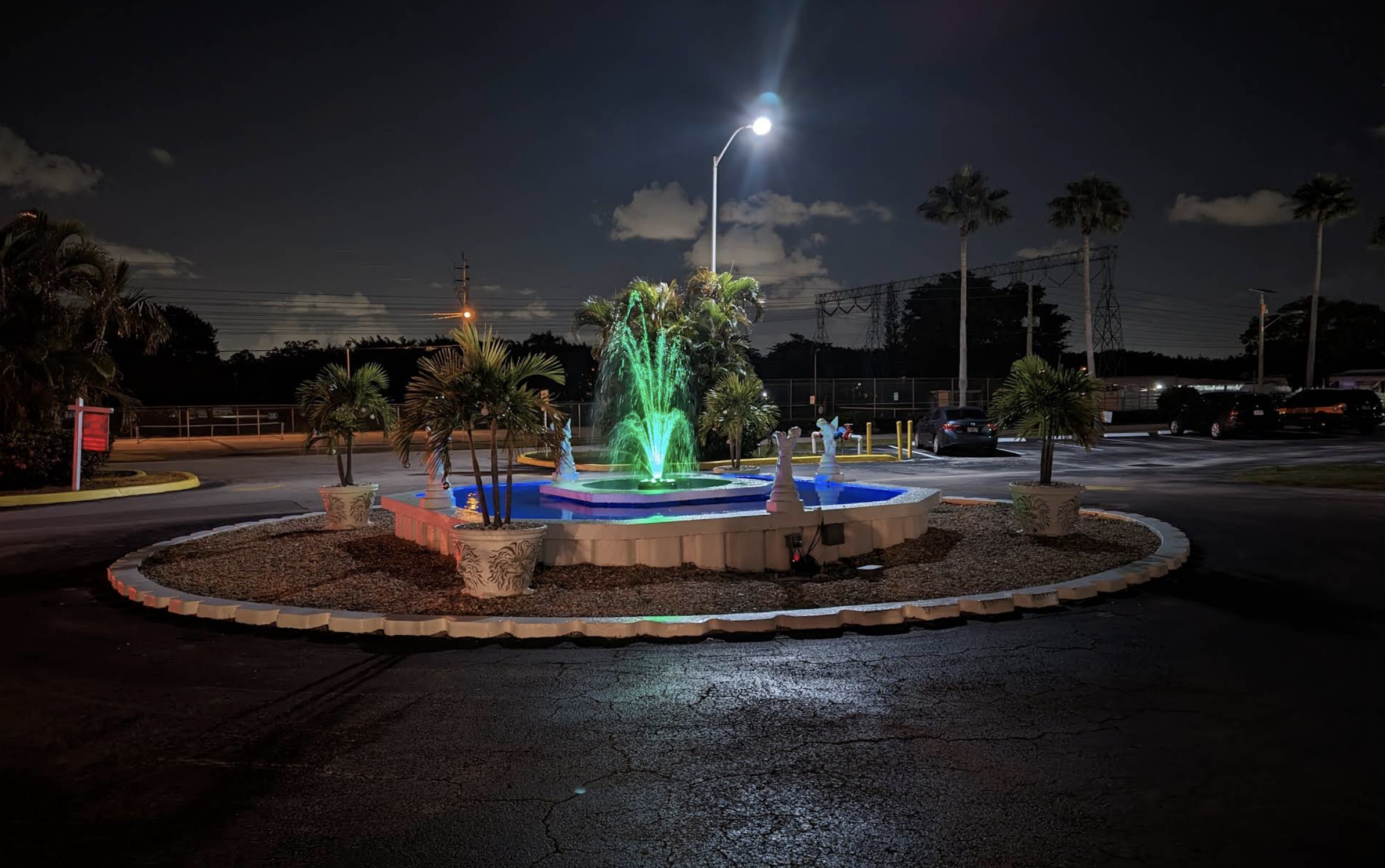 Night Fountain