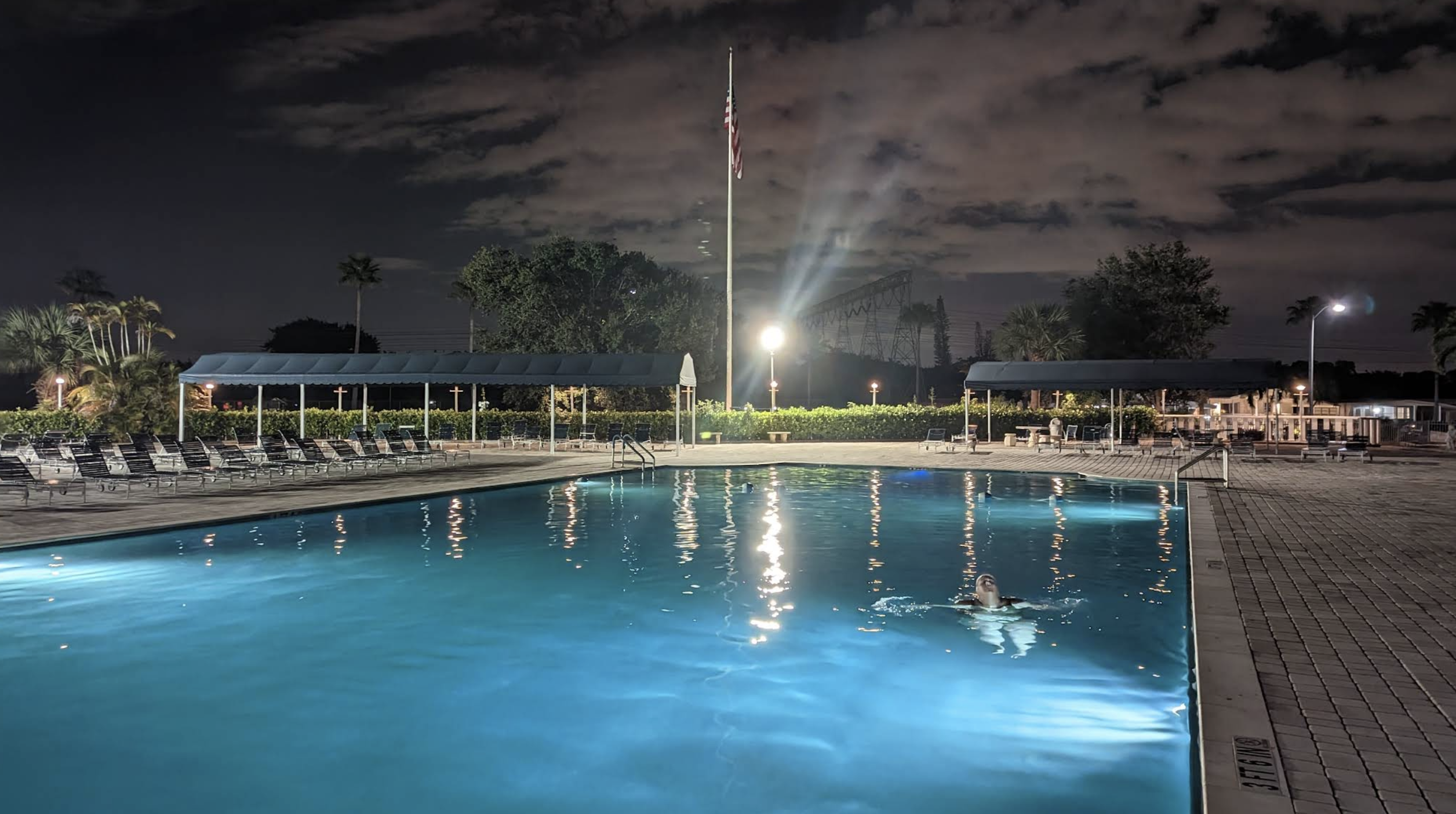 Night Pool